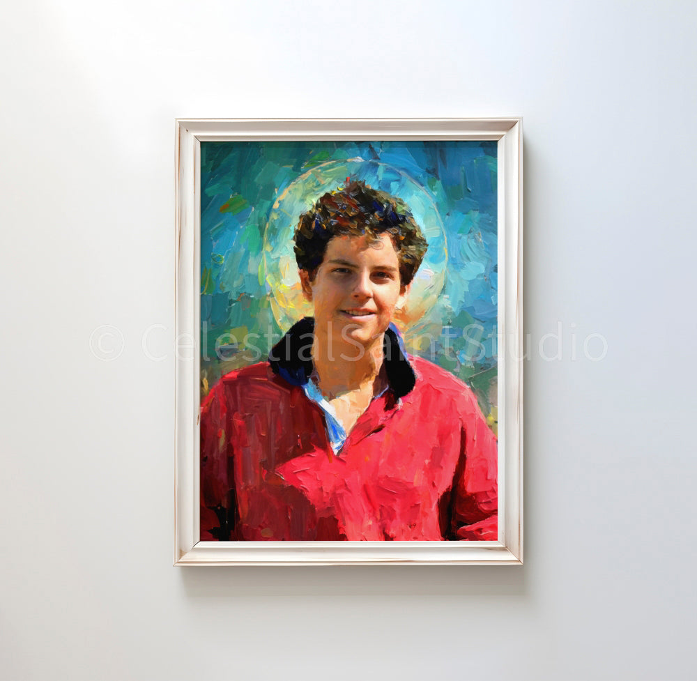 Saint Carlo Acutis - Digital Print
