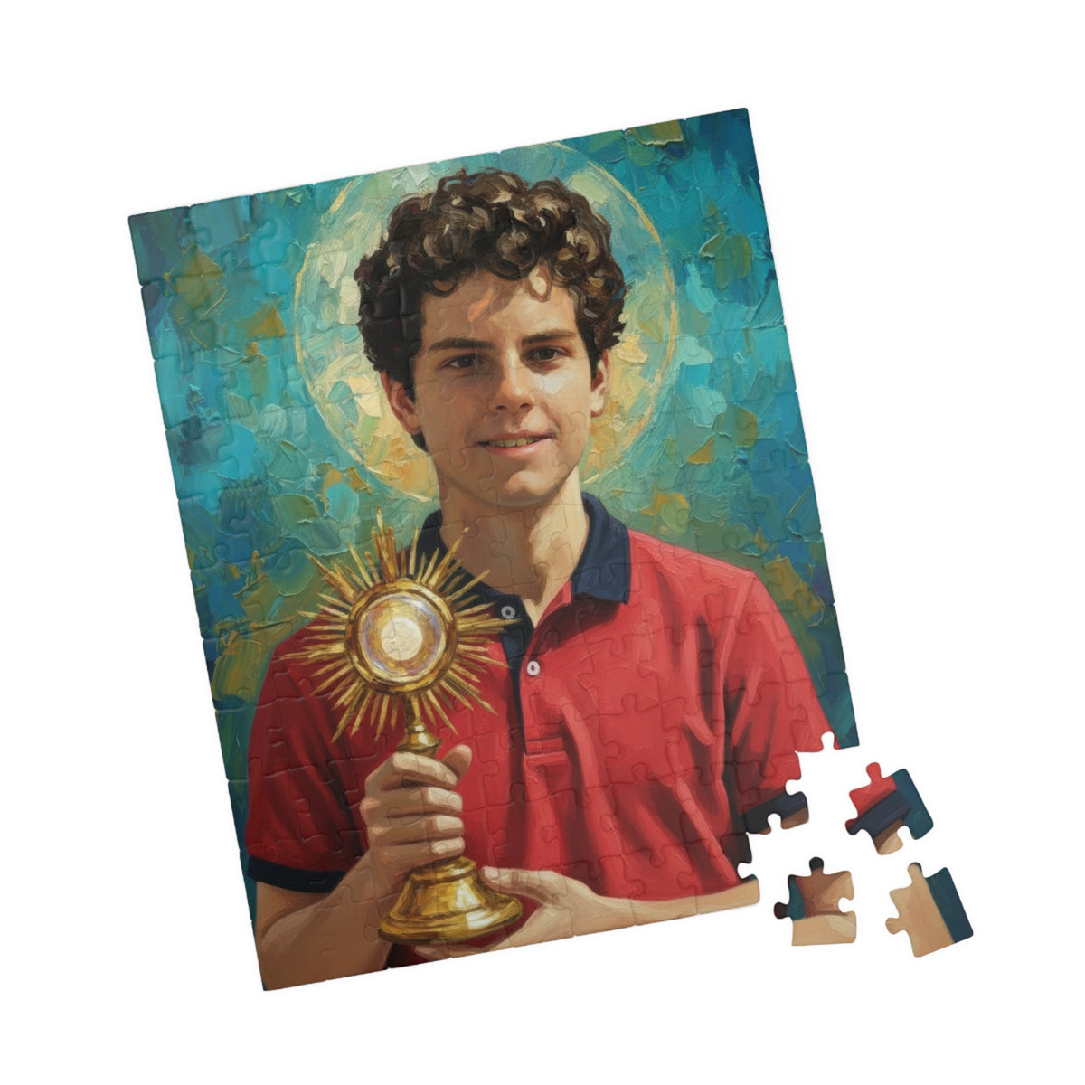 Saint Carlo Acutis Jigsaw Puzzle (110–1014 pcs)