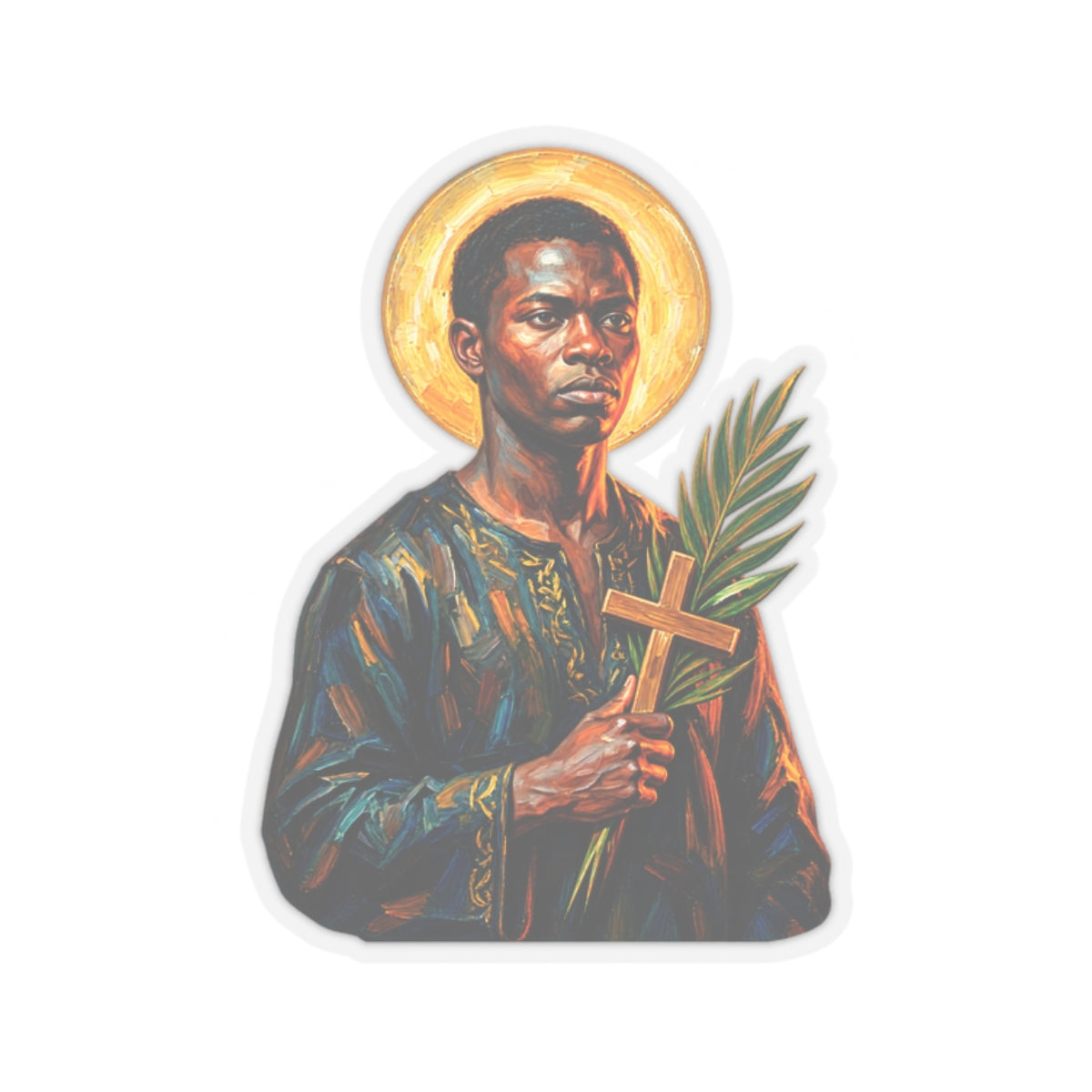 Saint Charles Lwanga Sticker (Design 2)
