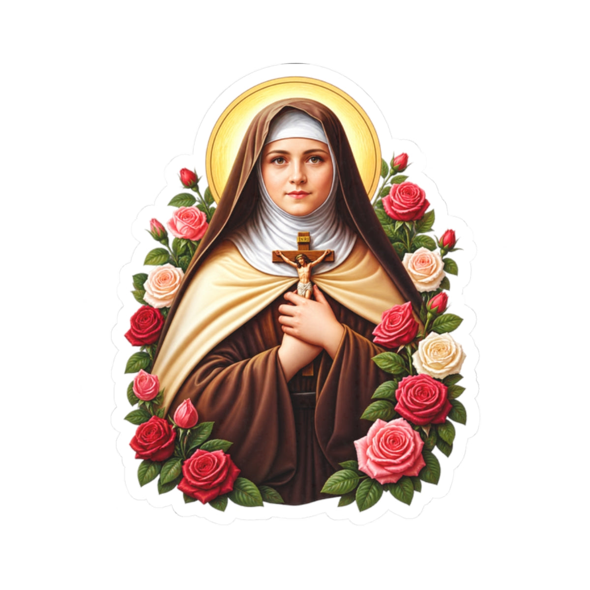 St. Therese of Lisieux Stickers