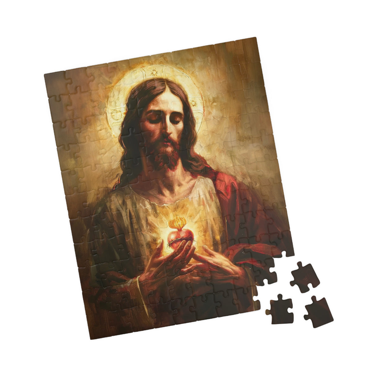 Sacred Heart Of Jesus Jigsaw Puzzle (110–1014 pcs)