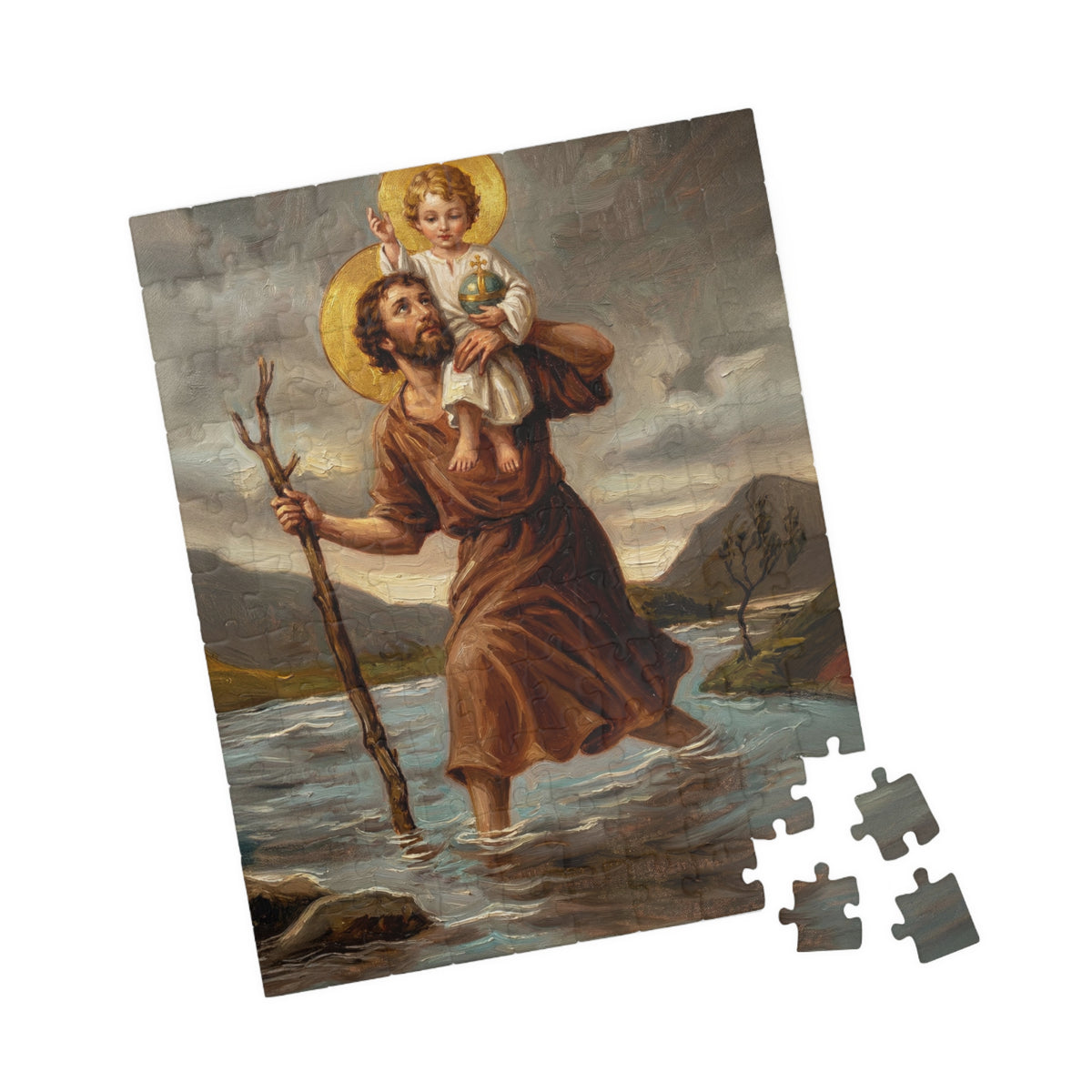 Saint Christopher Jigsaw Puzzle (110–1014 pcs)