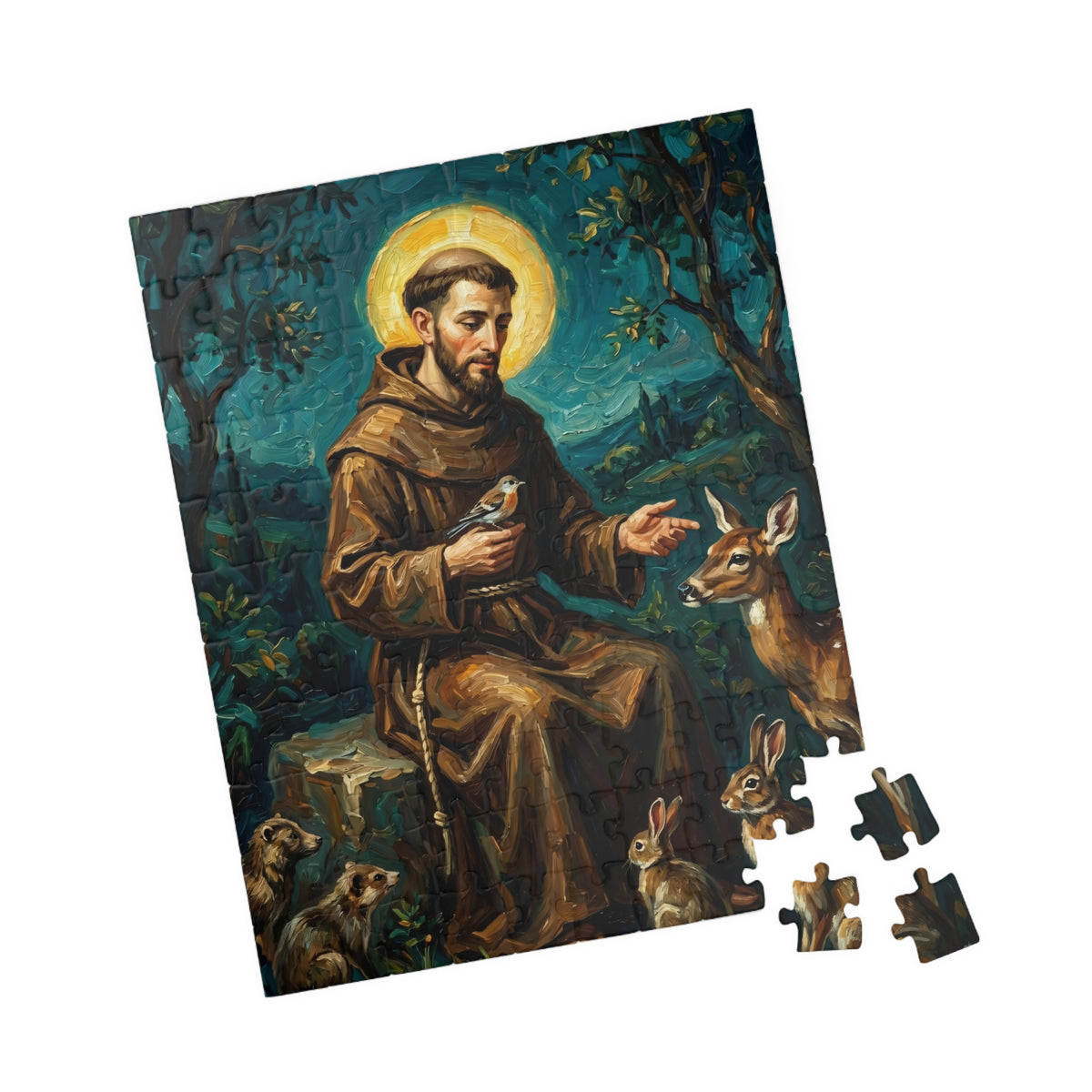 Saint Francis Of Assisi Jigsaw Puzzle (110–1014 pcs)