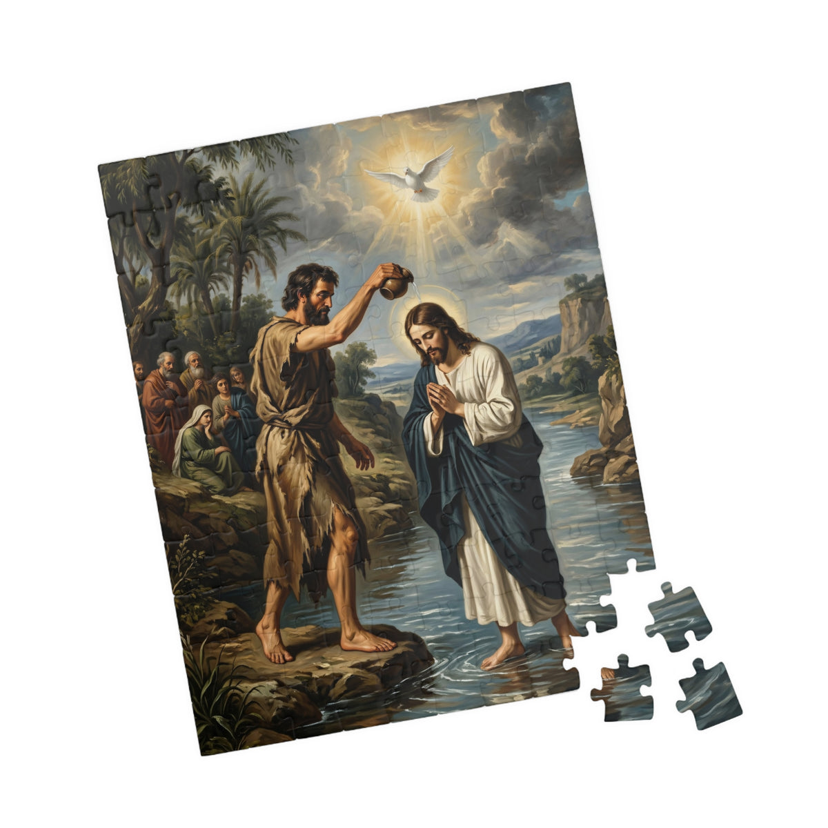 The Baptism Of Jesus Jigsaw Puzzle (110–1014 pcs)