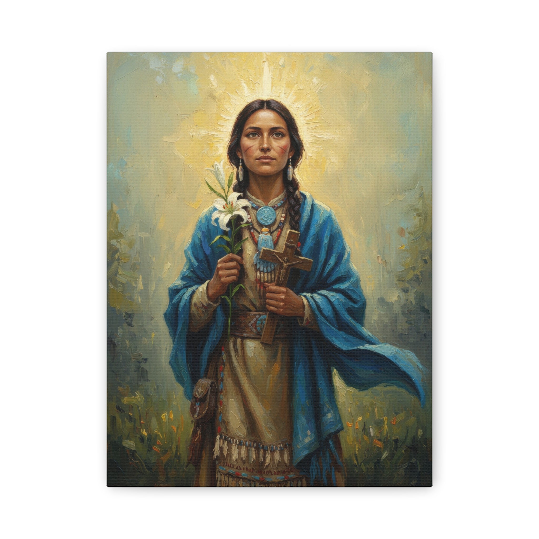 St. Kateri Tekakwitha - Canvas Gallery Wraps