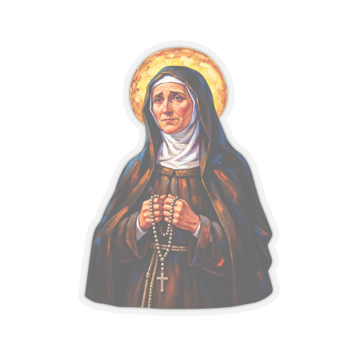 Saint Monica Sticker (Design 2)