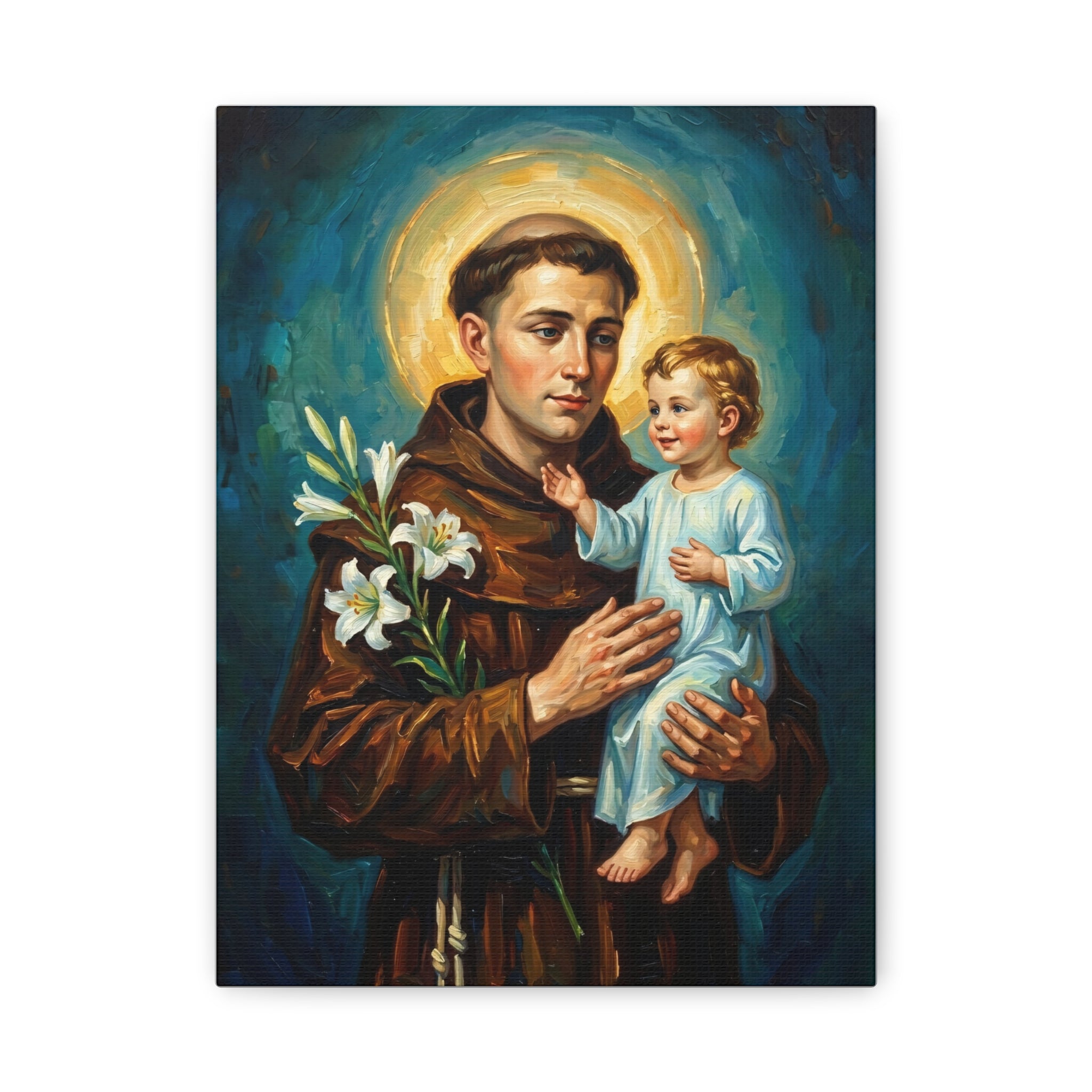 St. Anthony Of Padua - Canvas Gallery Wraps