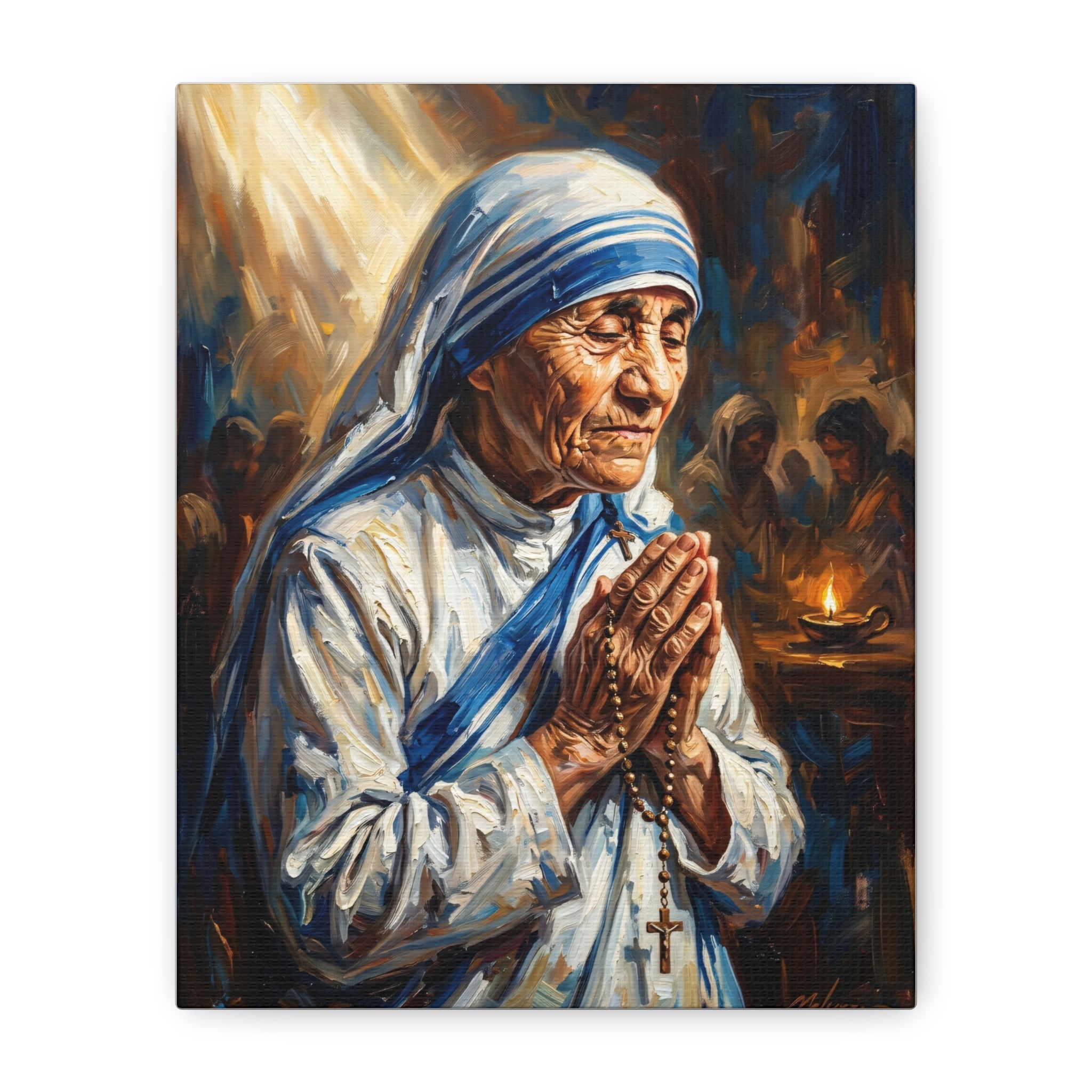 St. Mother Teresa Of Calcutta - Canvas Gallery Wraps
