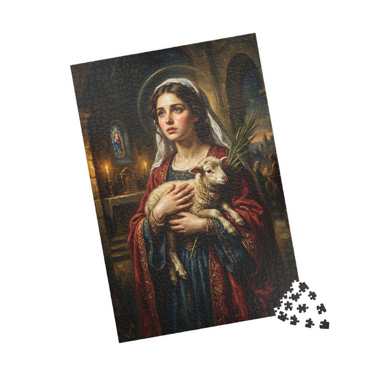 Saint Agnes Jigsaw Puzzle (110–1014 pcs)