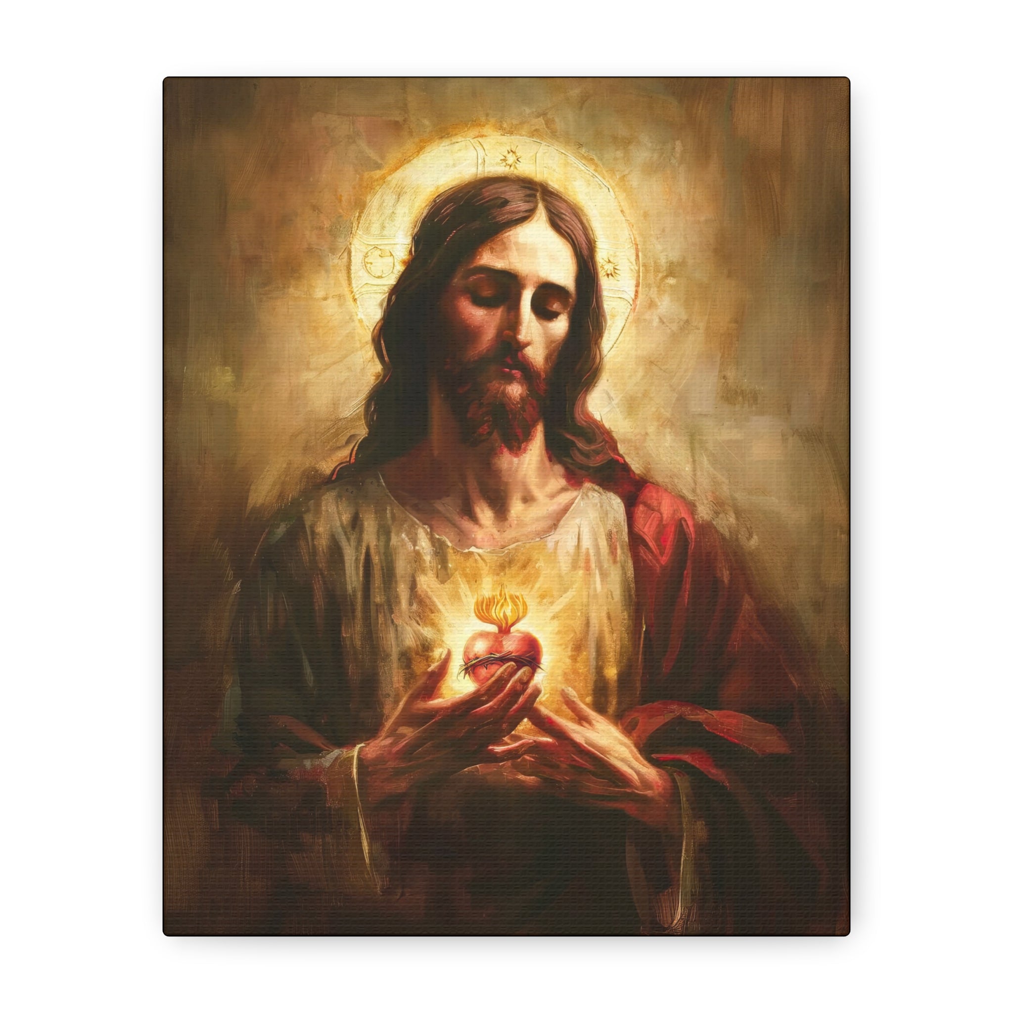 Sacred Heart of Jesus Canvas Gallery Wraps