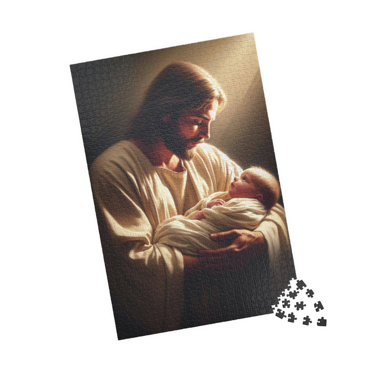 Jesus Holding Newborn Jigsaw Puzzle (110–1014 pcs)