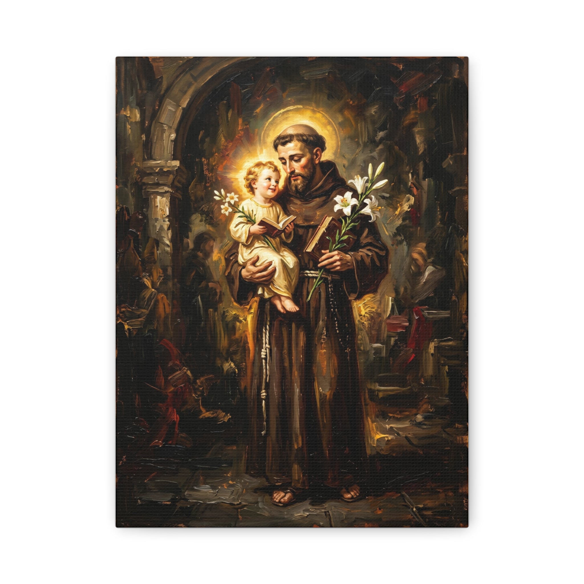 St. Anthony Of Padua - Canvas Gallery Wraps