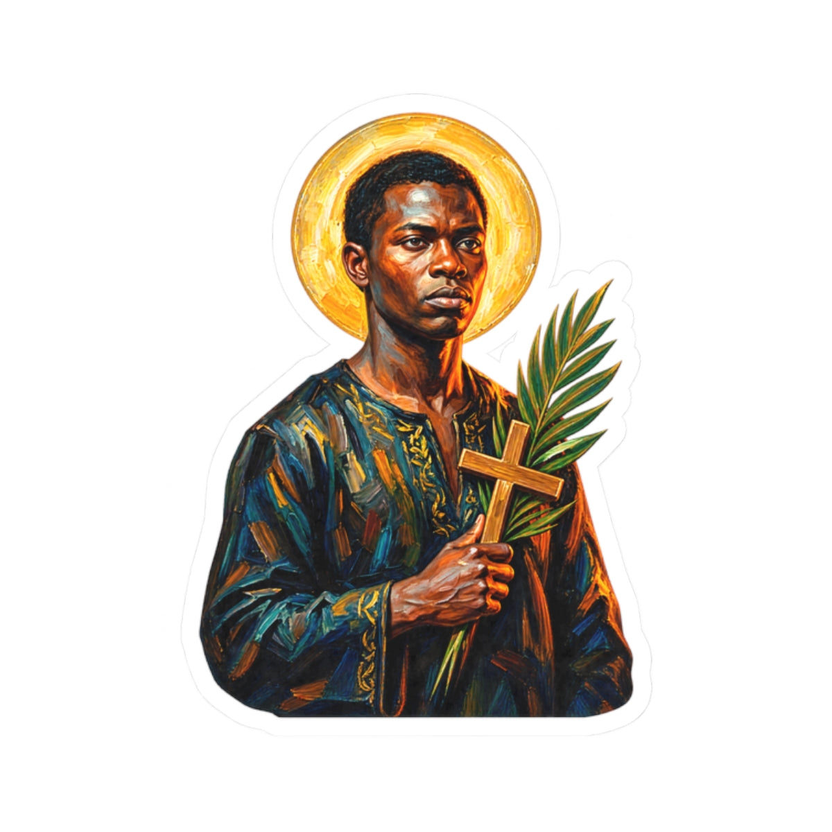 Saint Charles Lwanga Sticker (Design 2)