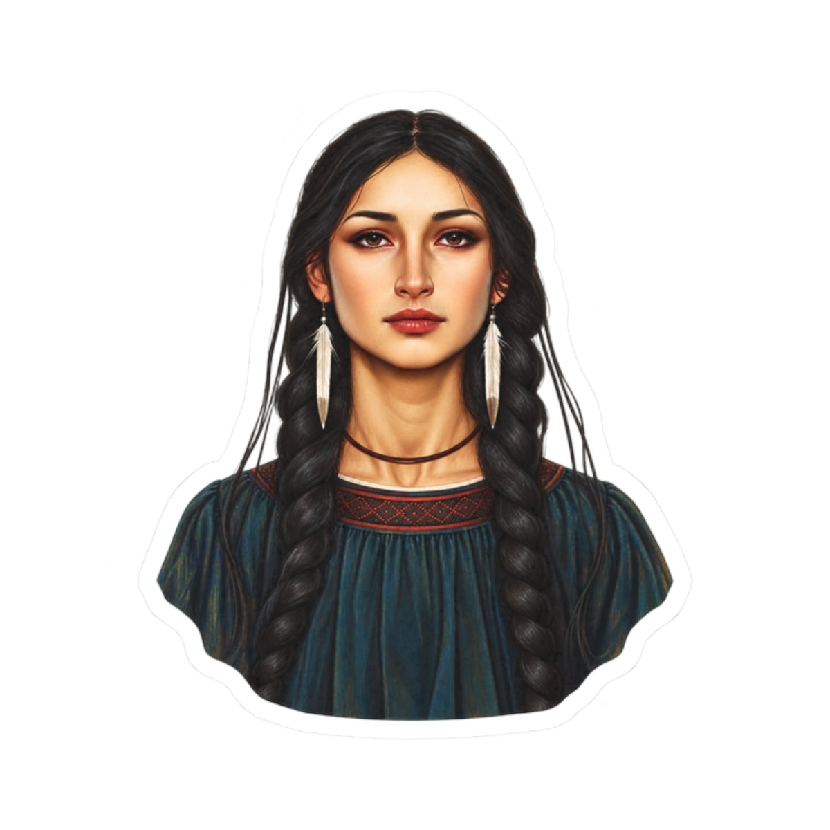Saint Kateri Tekakwitha Sticker