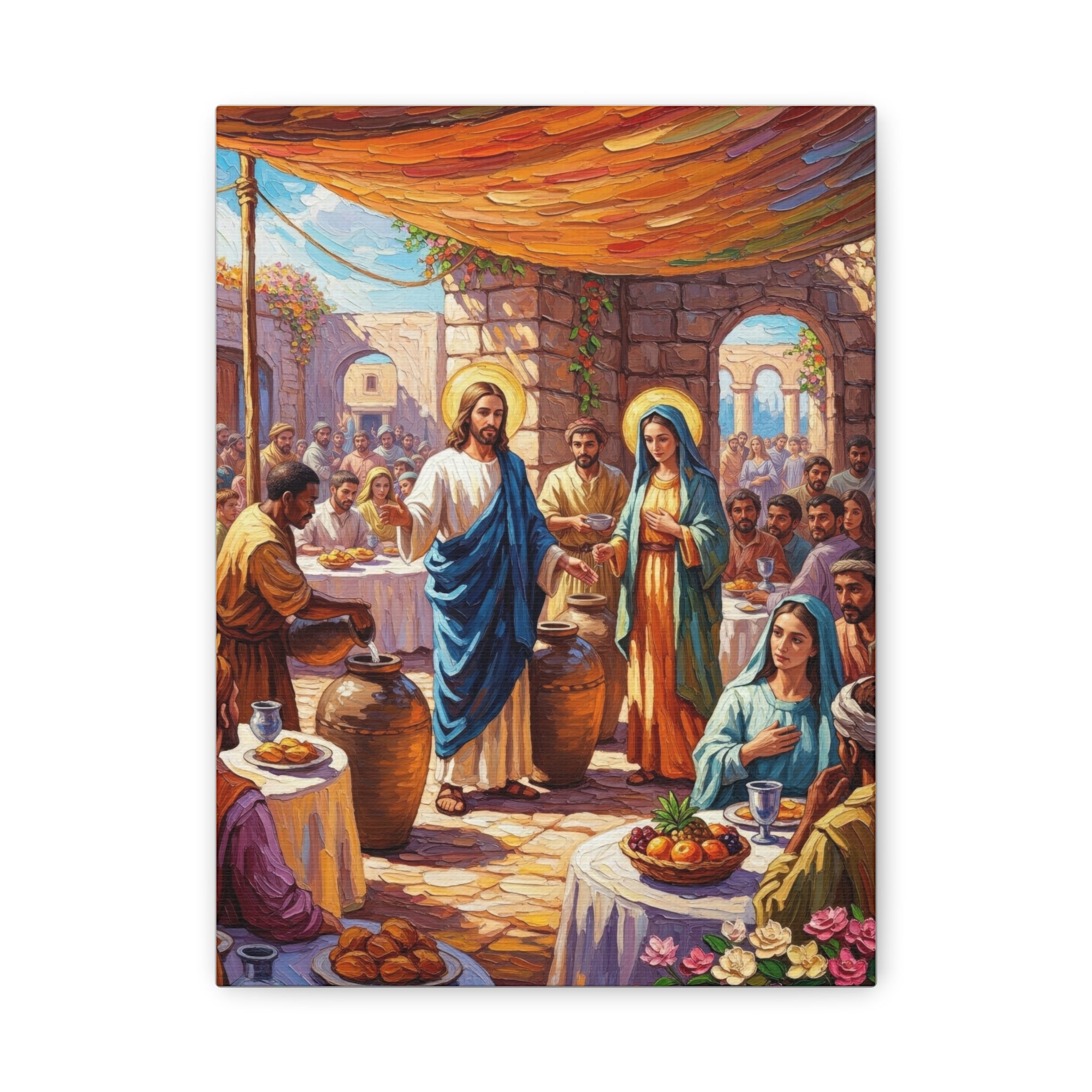 The Wedding At Cana - Canvas Gallery Wraps