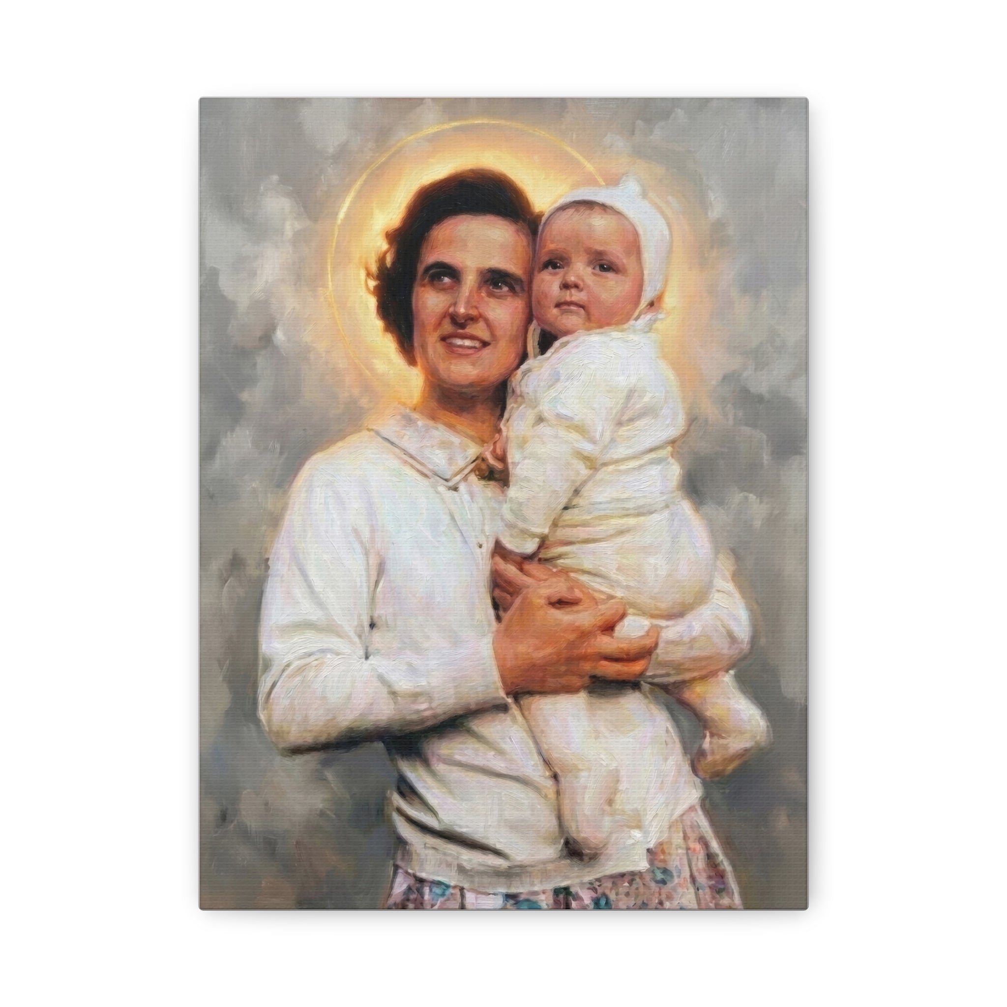 St. Gianna Beretta Molla - Canvas Gallery Wraps