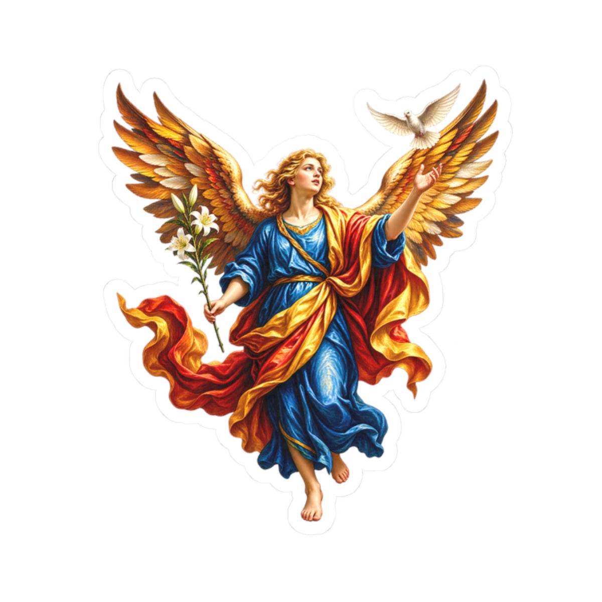 Saint Gabriel The Archangel Sticker
