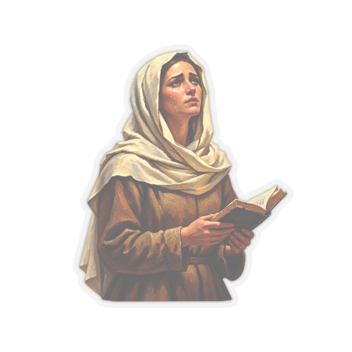 Saint Monica Sticker (Design 3)