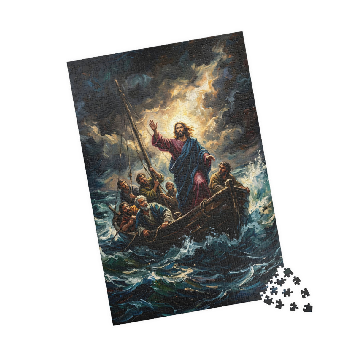 Jesus Calming The Storm Jigsaw Puzzle (110–1014 pcs)