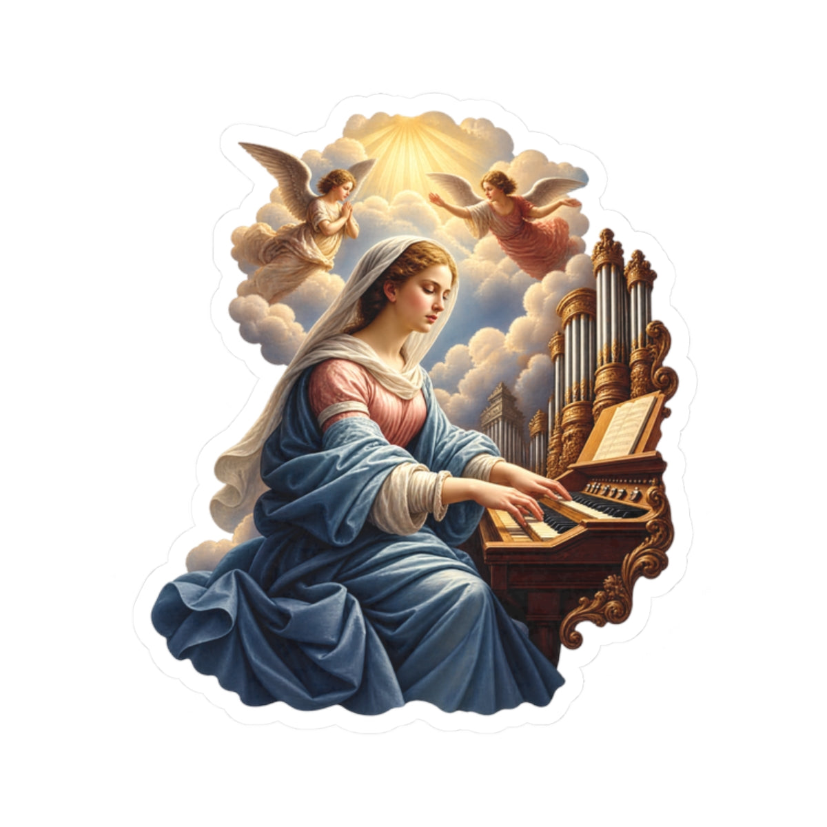 Saint Cecilia Sticker