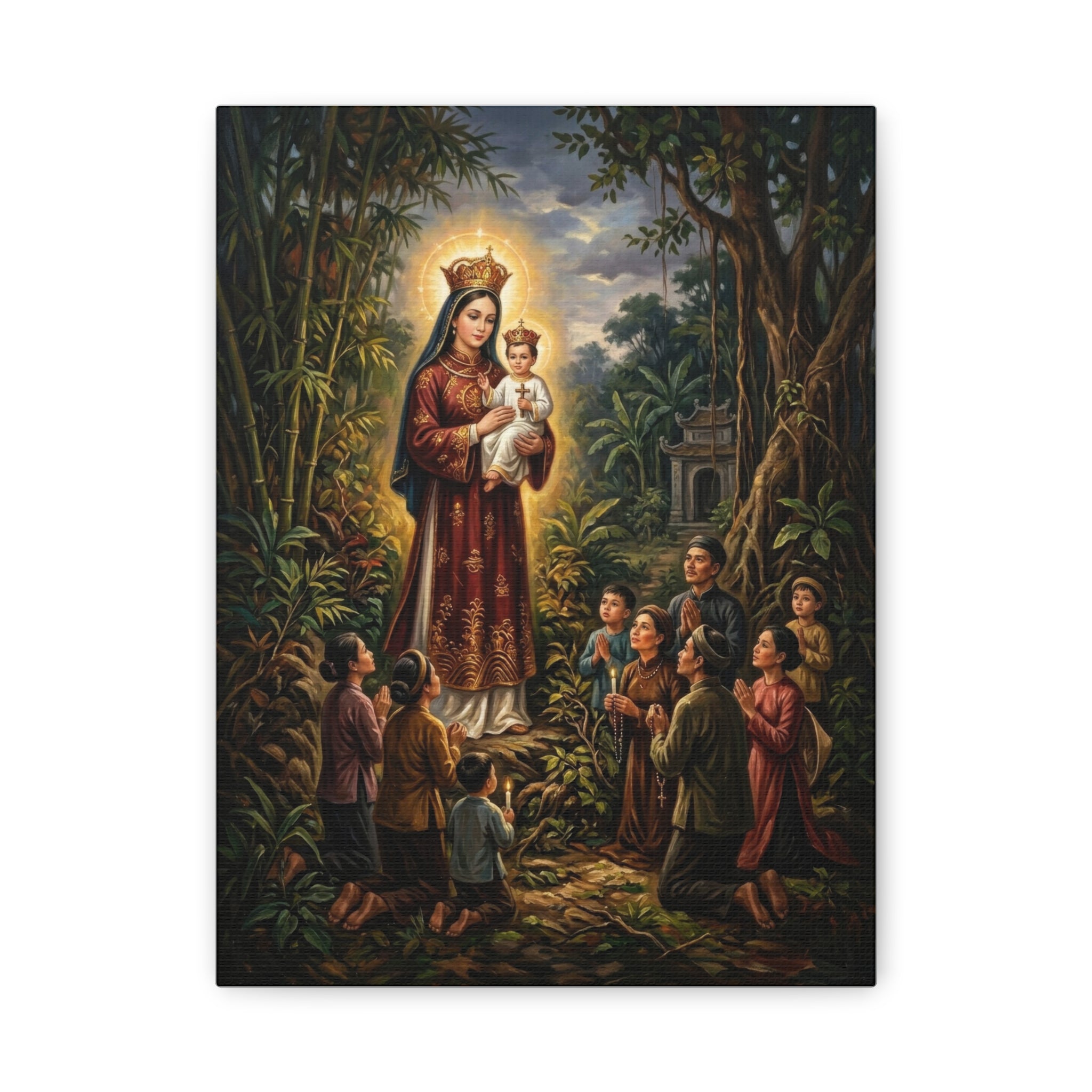 Our Lady Of La Vang - Canvas Gallery Wraps