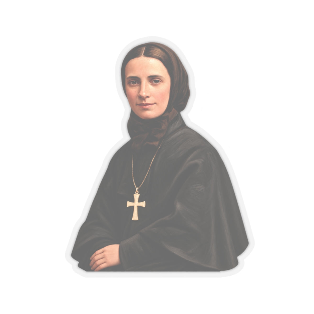 Saint Frances Xavier Cabrini Sticker