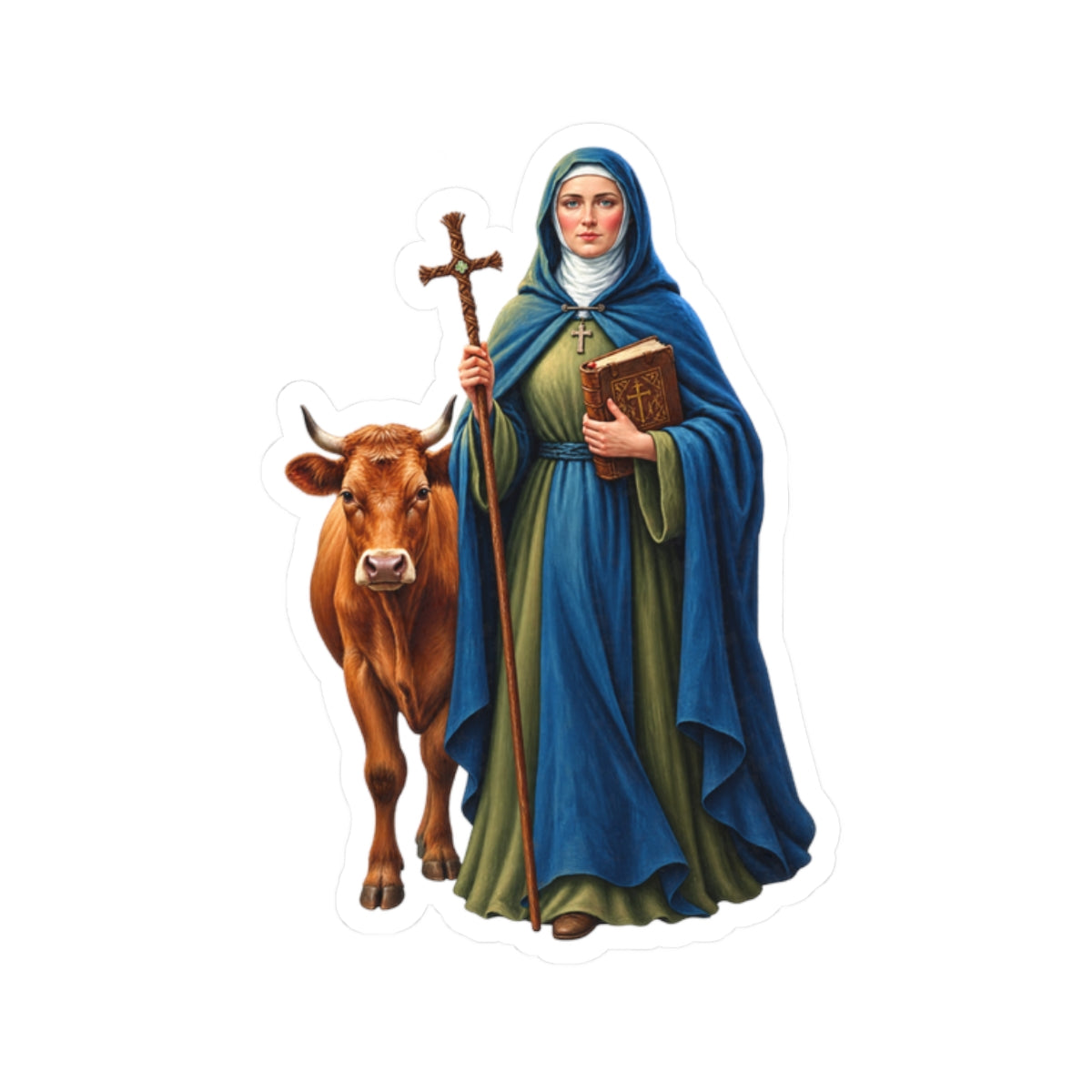 Saint Brigidof Ireland Sticker