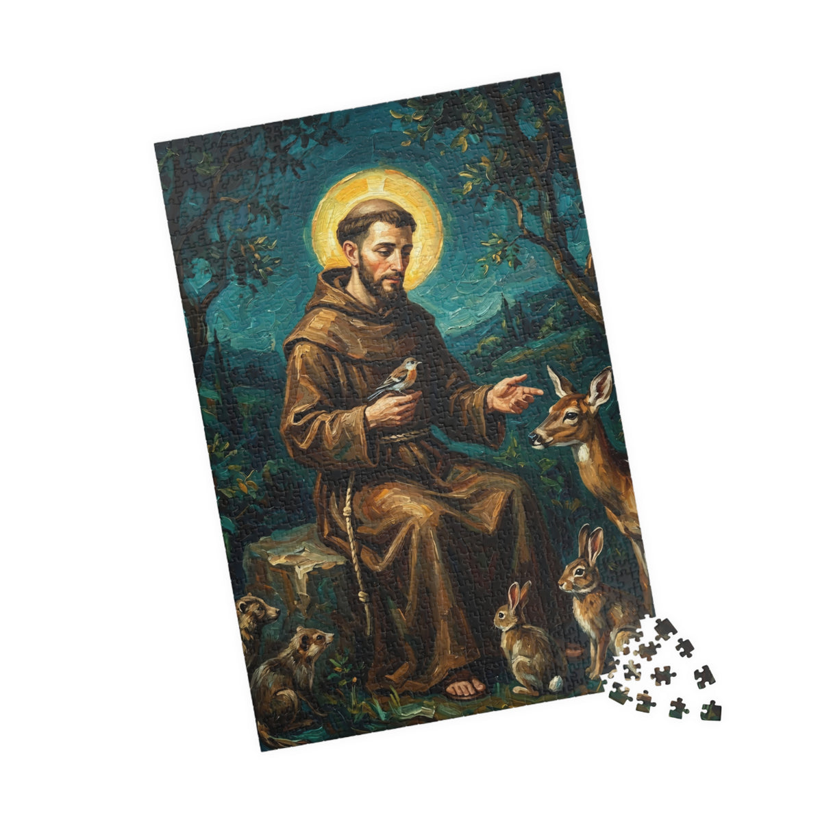 Saint Francis Of Assisi Jigsaw Puzzle (110–1014 pcs)