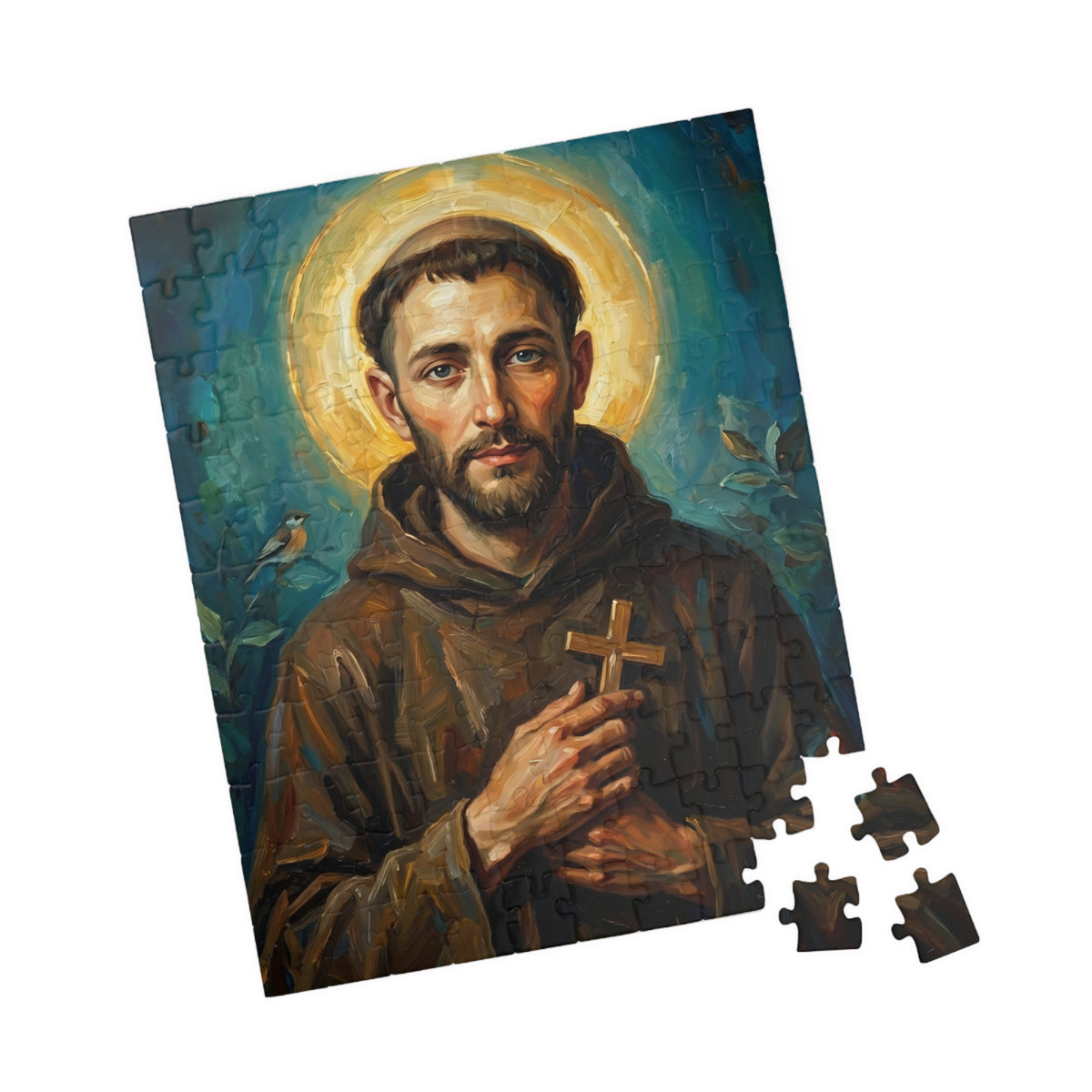 Saint Francis Of Assisi Jigsaw Puzzle (110–1014 pcs)