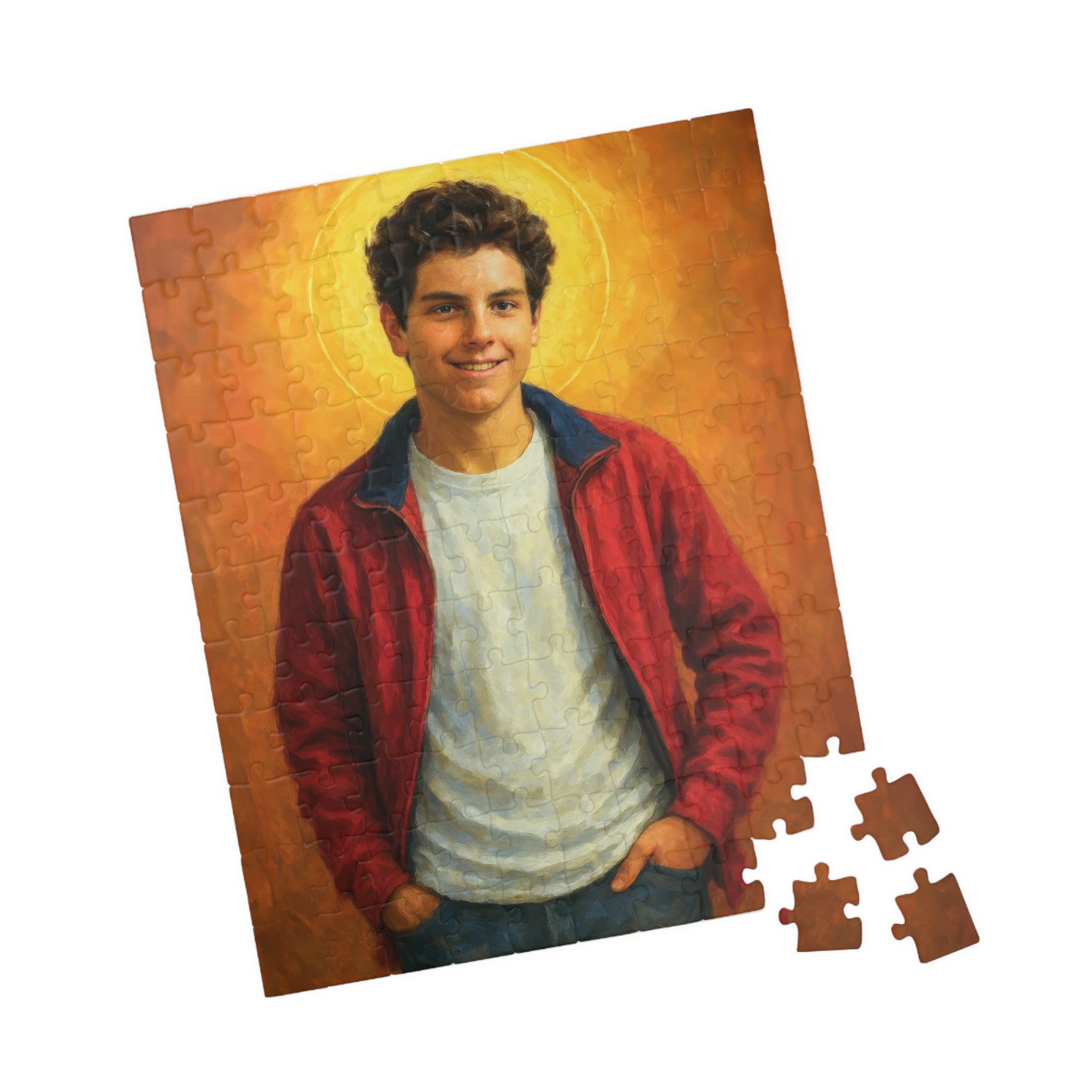 Saint Carlo Acutis Jigsaw Puzzle (110–1014 pcs)