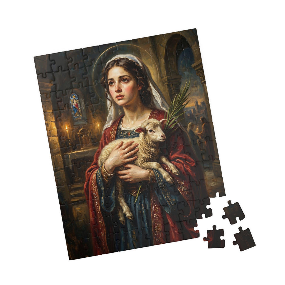 Saint Agnes Jigsaw Puzzle (110–1014 pcs)