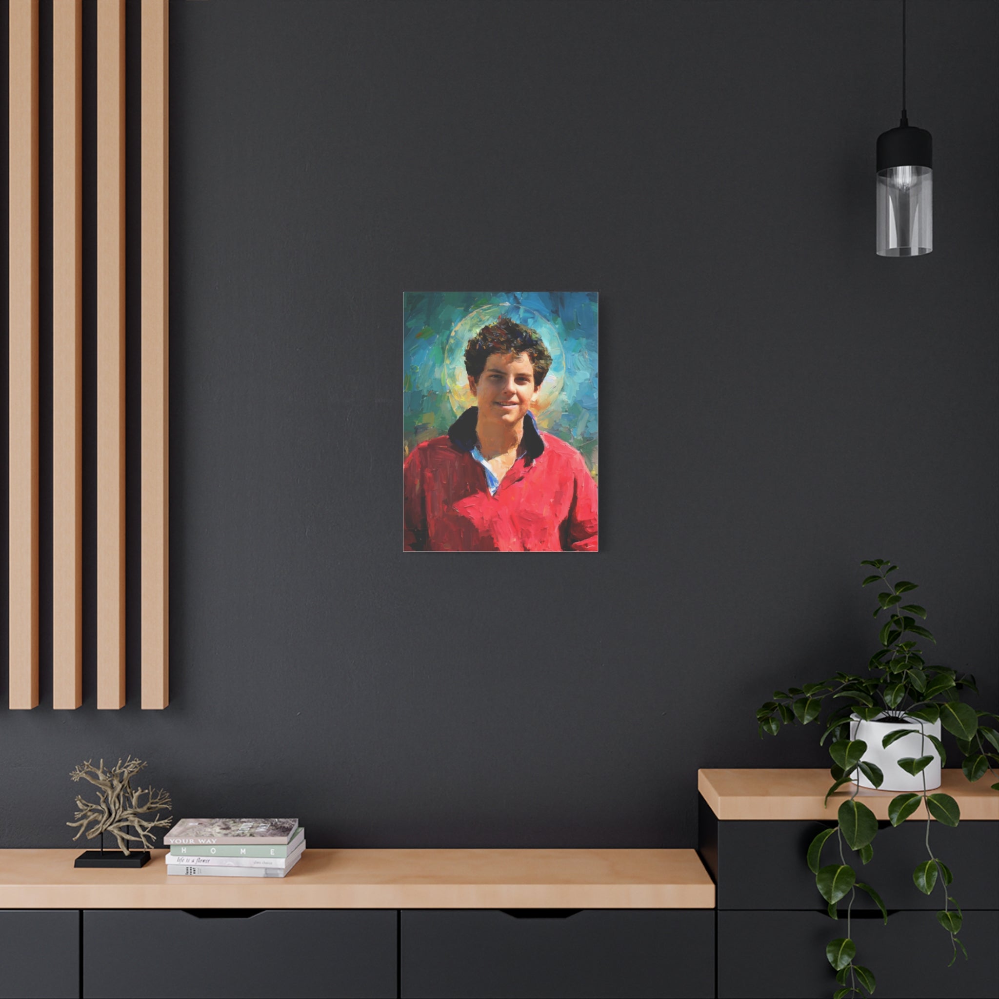 Blessed Carlo Acutis Canvas Gallery Wraps