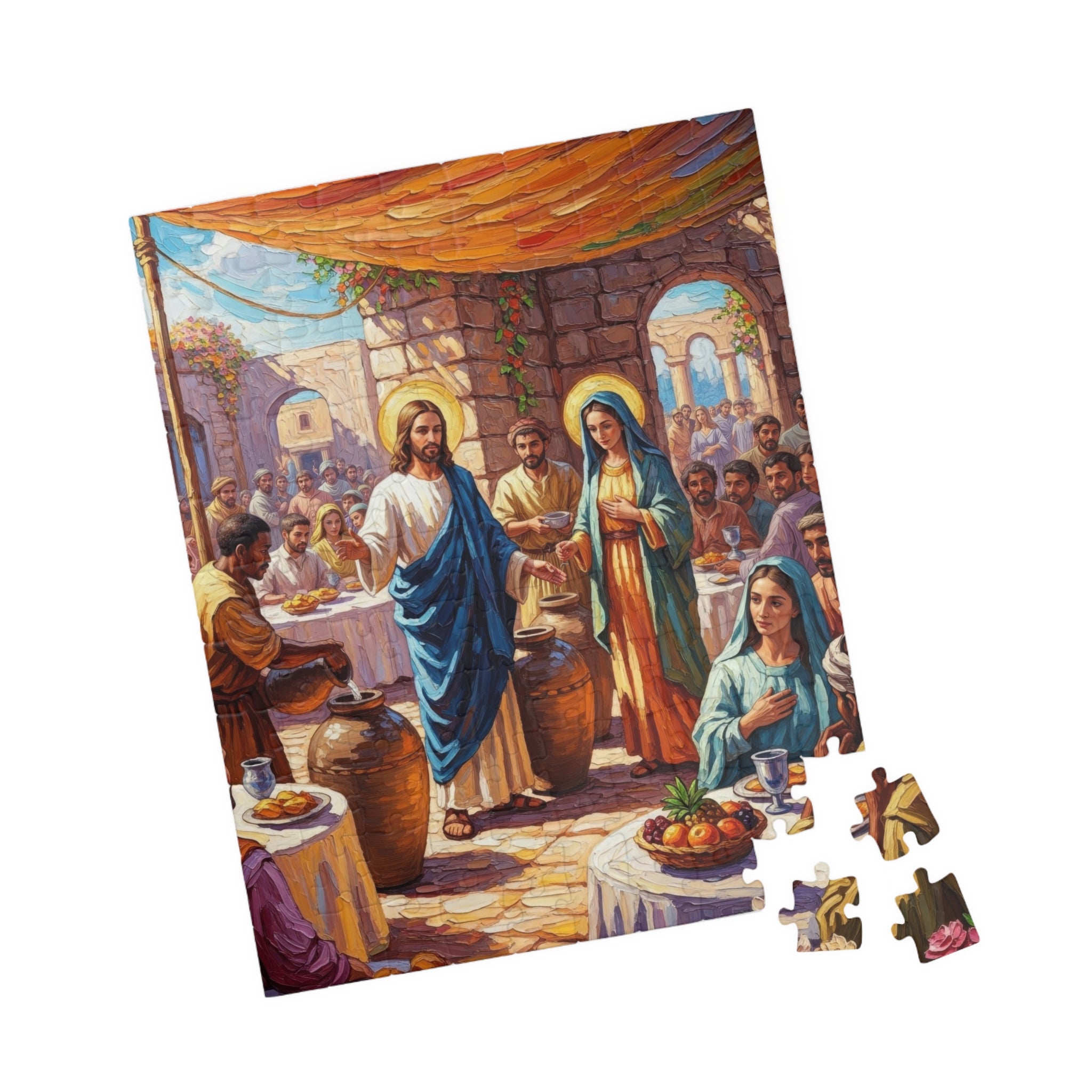 The Wedding At Cana Jigsaw Puzzle (110–1014 pcs)