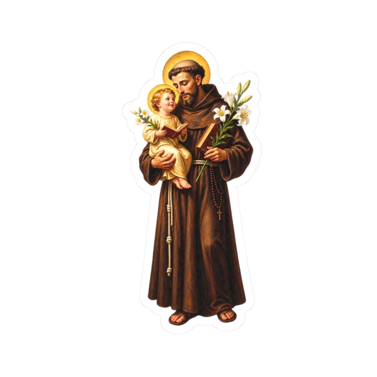 Saint Anthony Of Padua Sticker