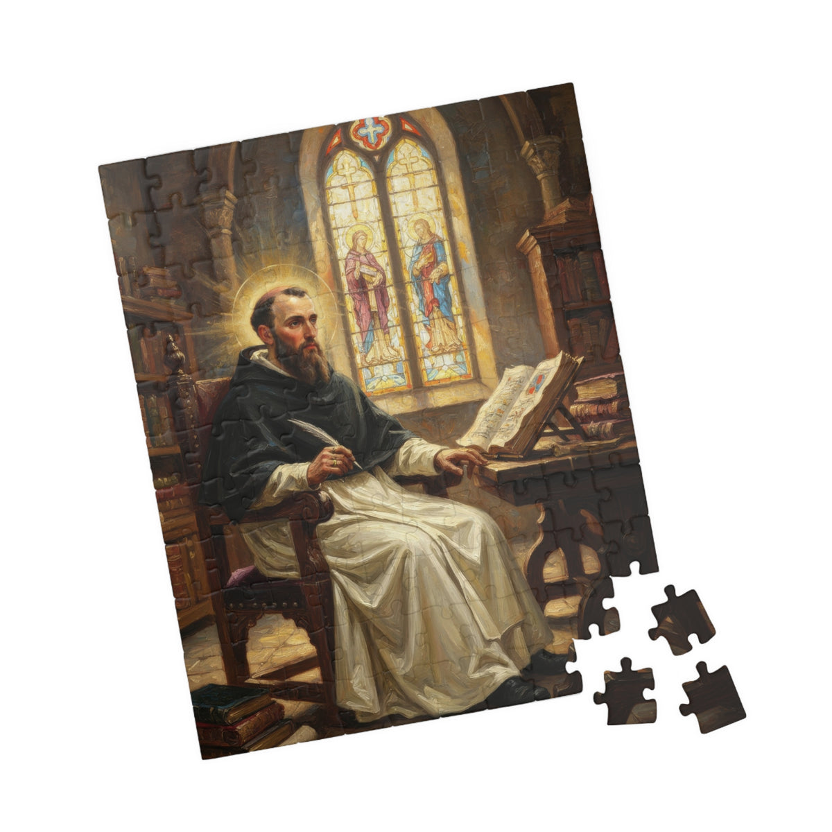 Saint Thomas Aquinas Jigsaw Puzzle (110–1014 pcs)
