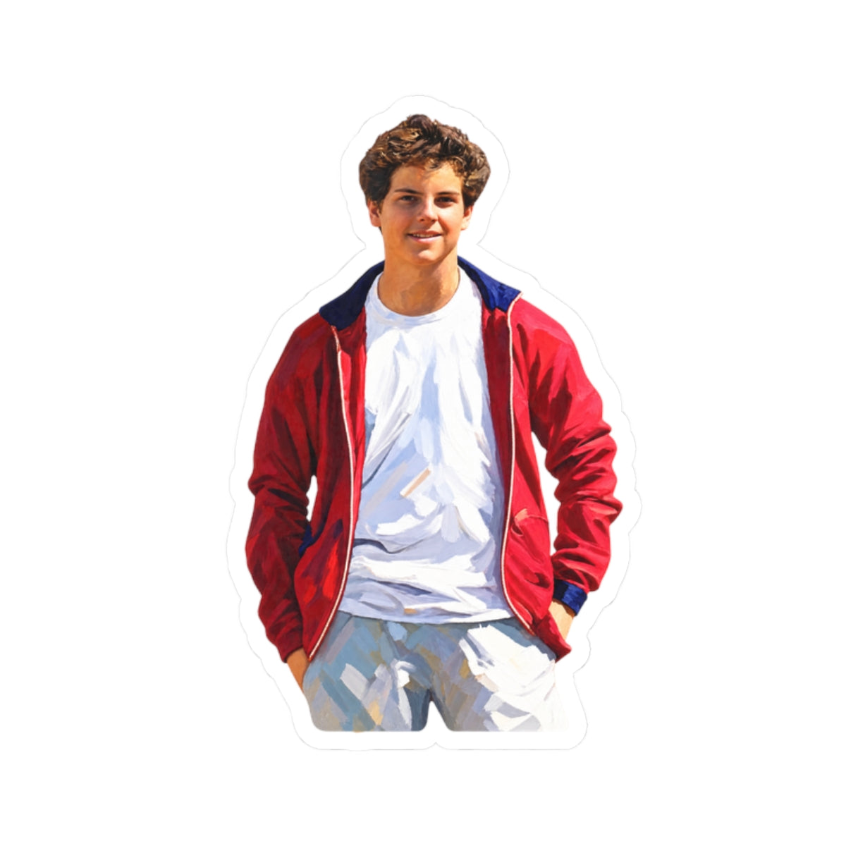 Saint Carlo Acutis Sticker (Design 4)