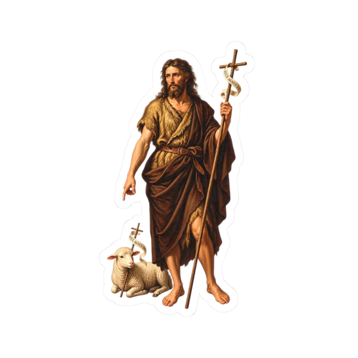 Saint John The Baptist Sticker