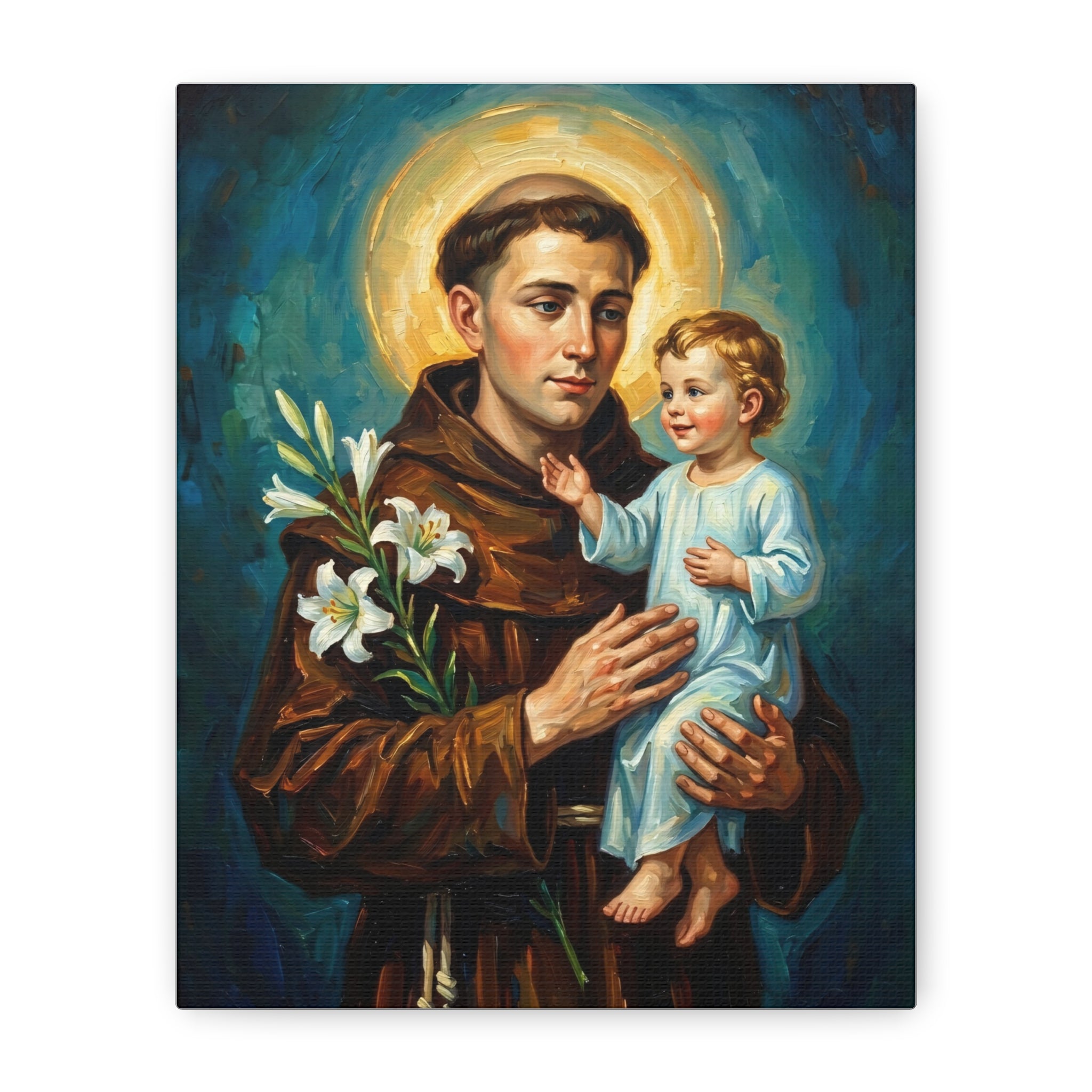 St. Anthony Of Padua - Canvas Gallery Wraps