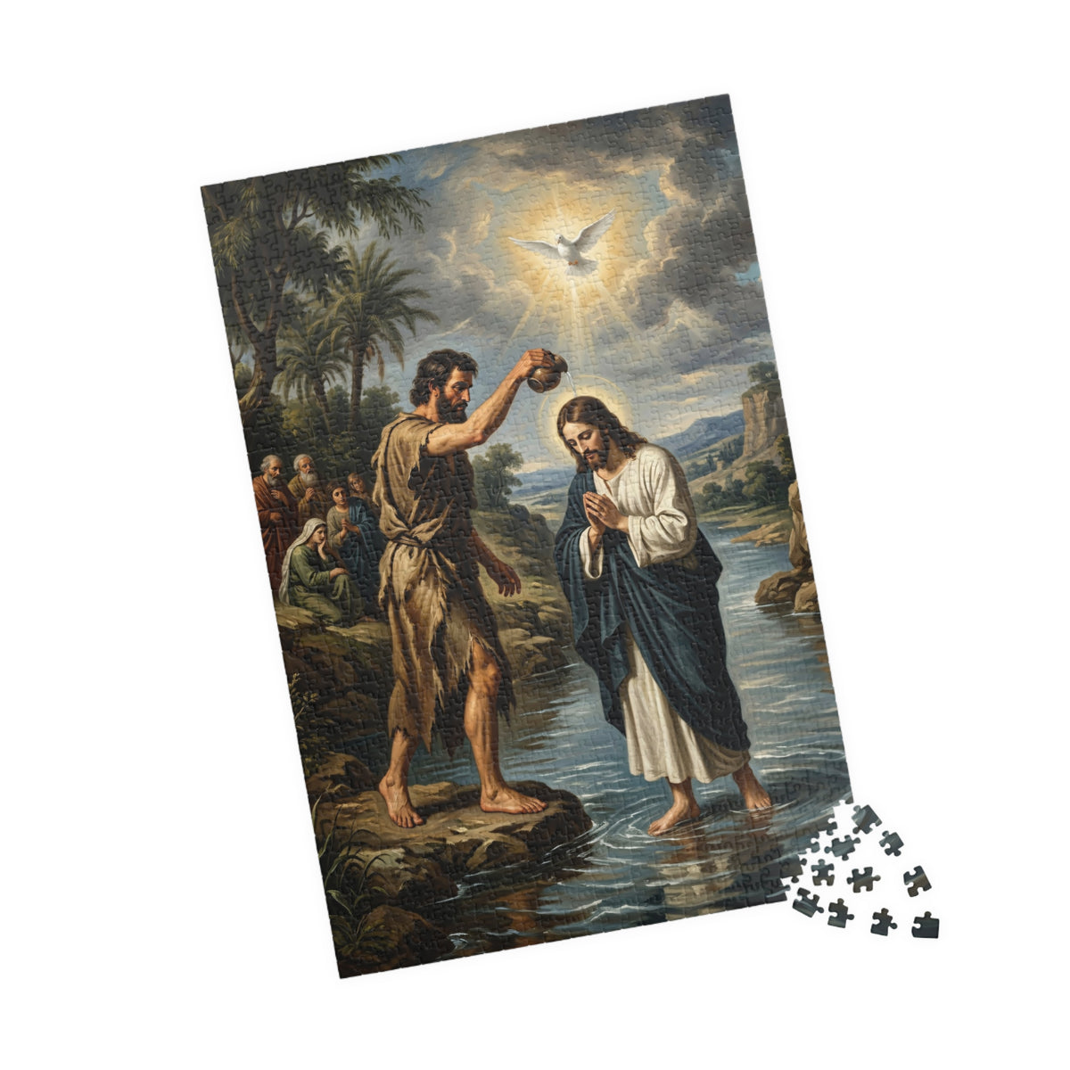 The Baptism Of Jesus Jigsaw Puzzle (110–1014 pcs)