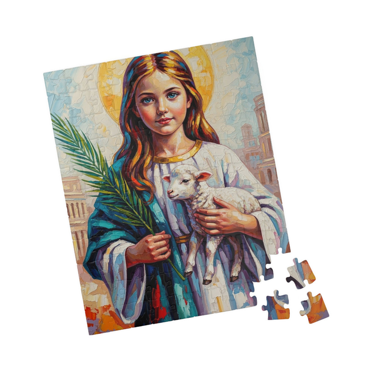 Saint Agnes Jigsaw Puzzle (110–1014 pcs)