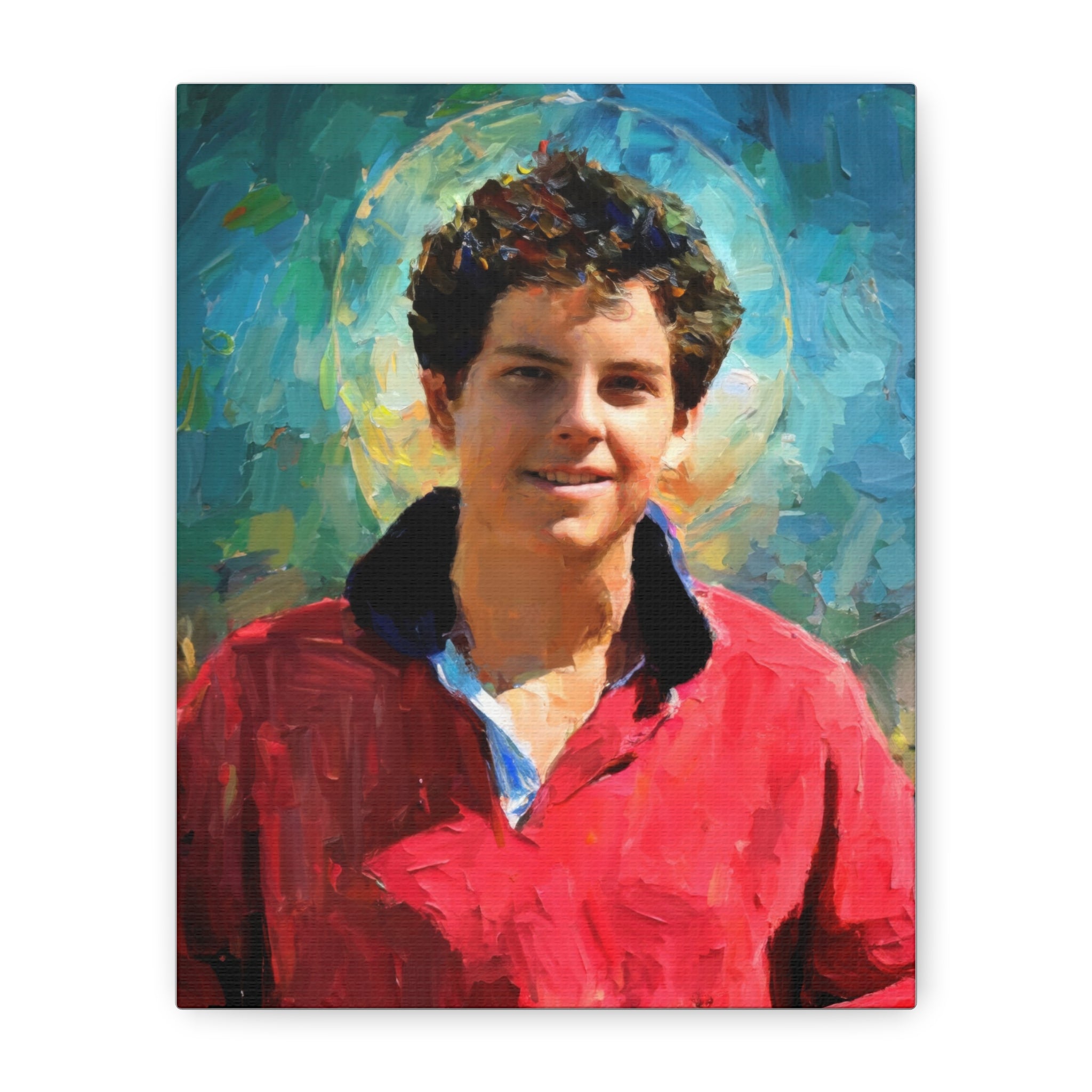Blessed Carlo Acutis Canvas Gallery Wraps