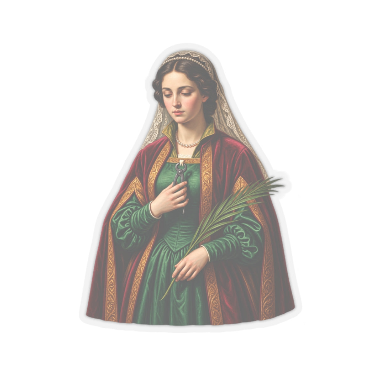 Saint Apollonia Sticker