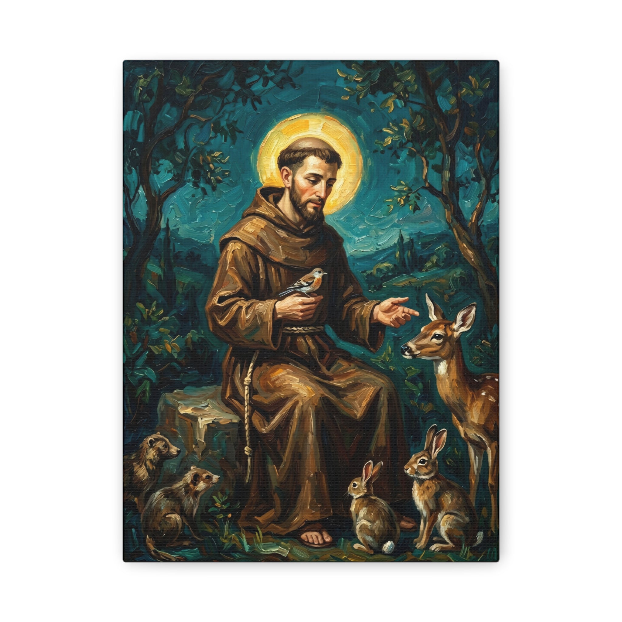 St. Francis Of Assisi - Canvas Gallery Wraps