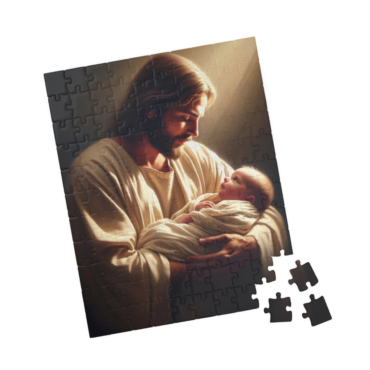 Jesus Holding Newborn Jigsaw Puzzle (110–1014 pcs)