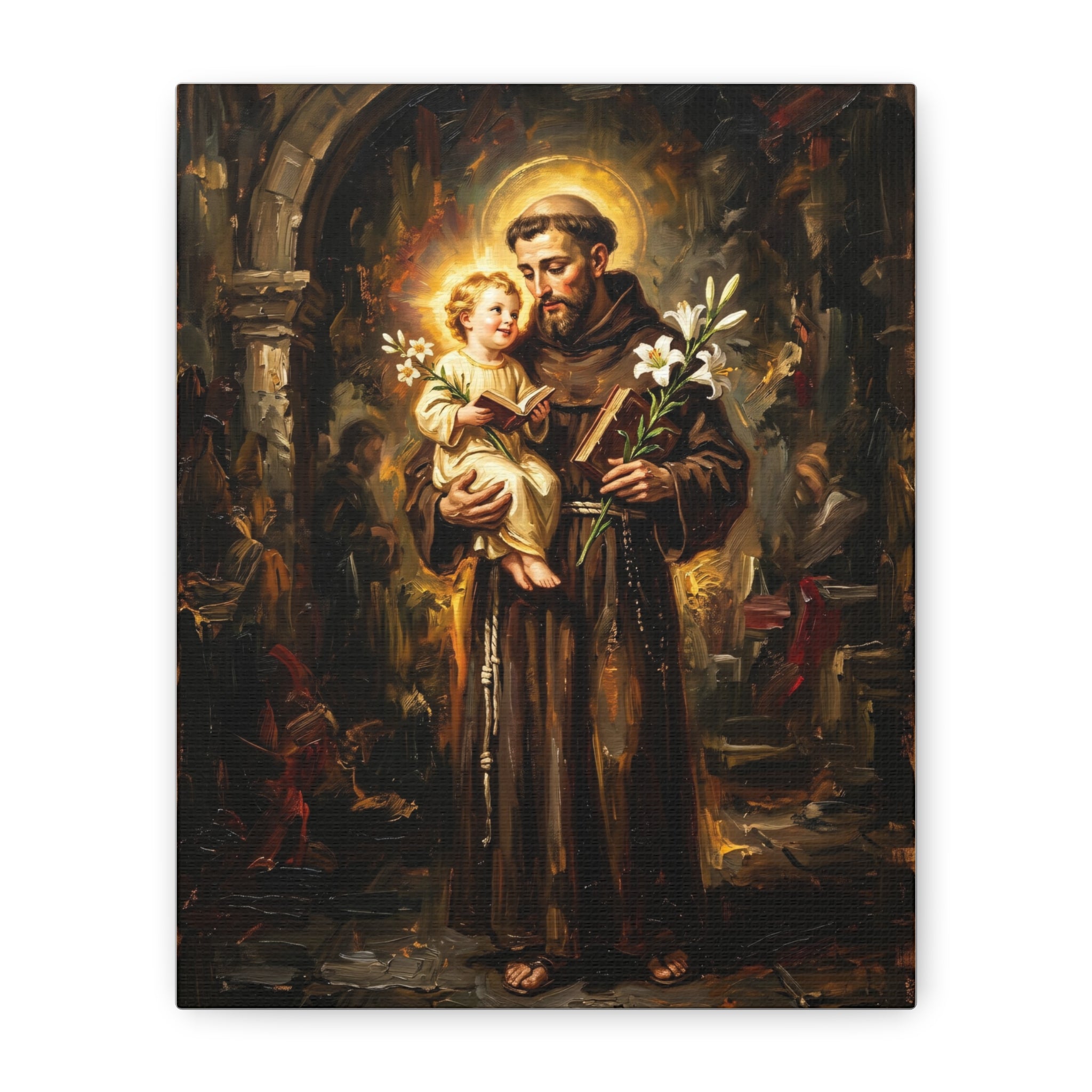 St. Anthony Of Padua - Canvas Gallery Wraps