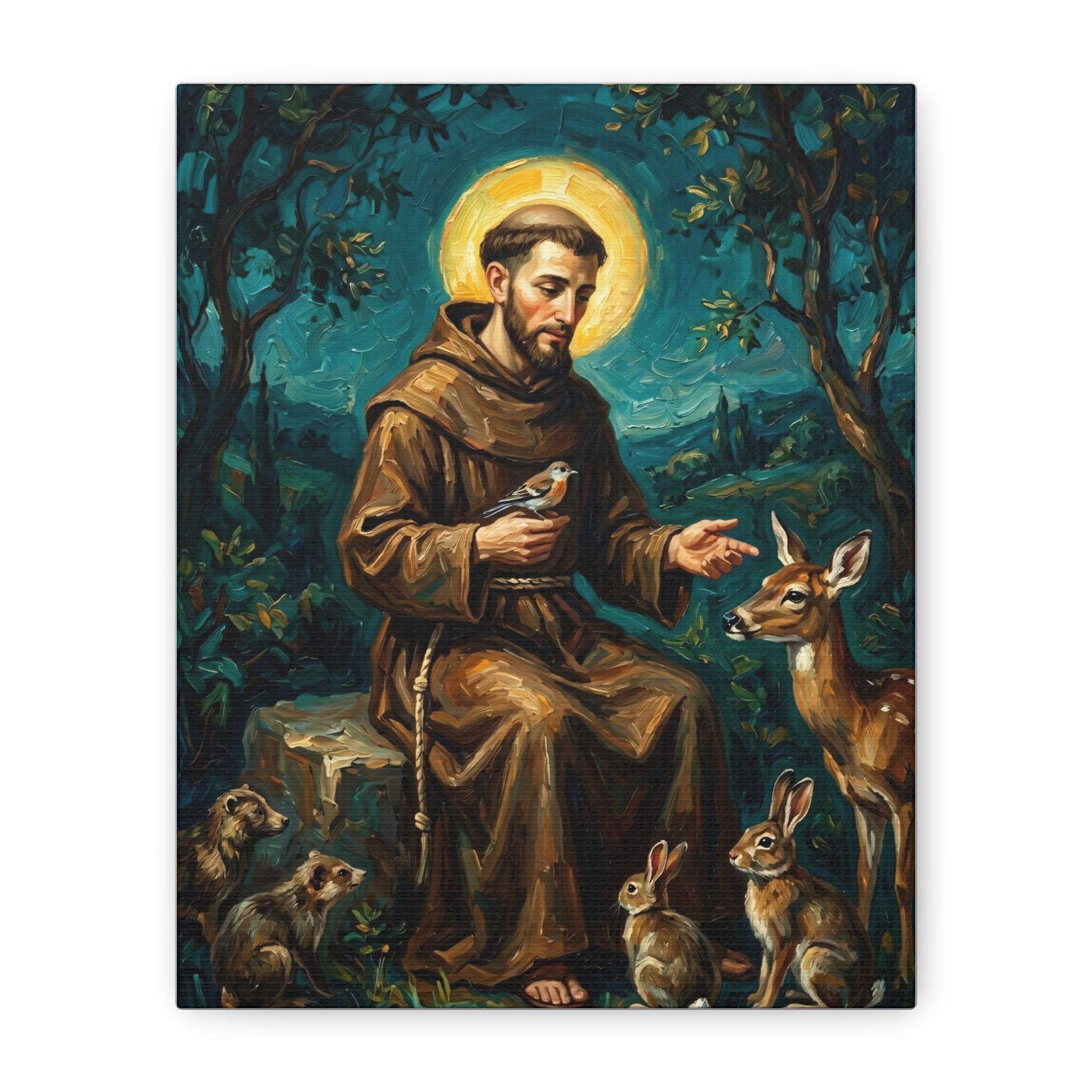 St. Francis Of Assisi - Canvas Gallery Wraps