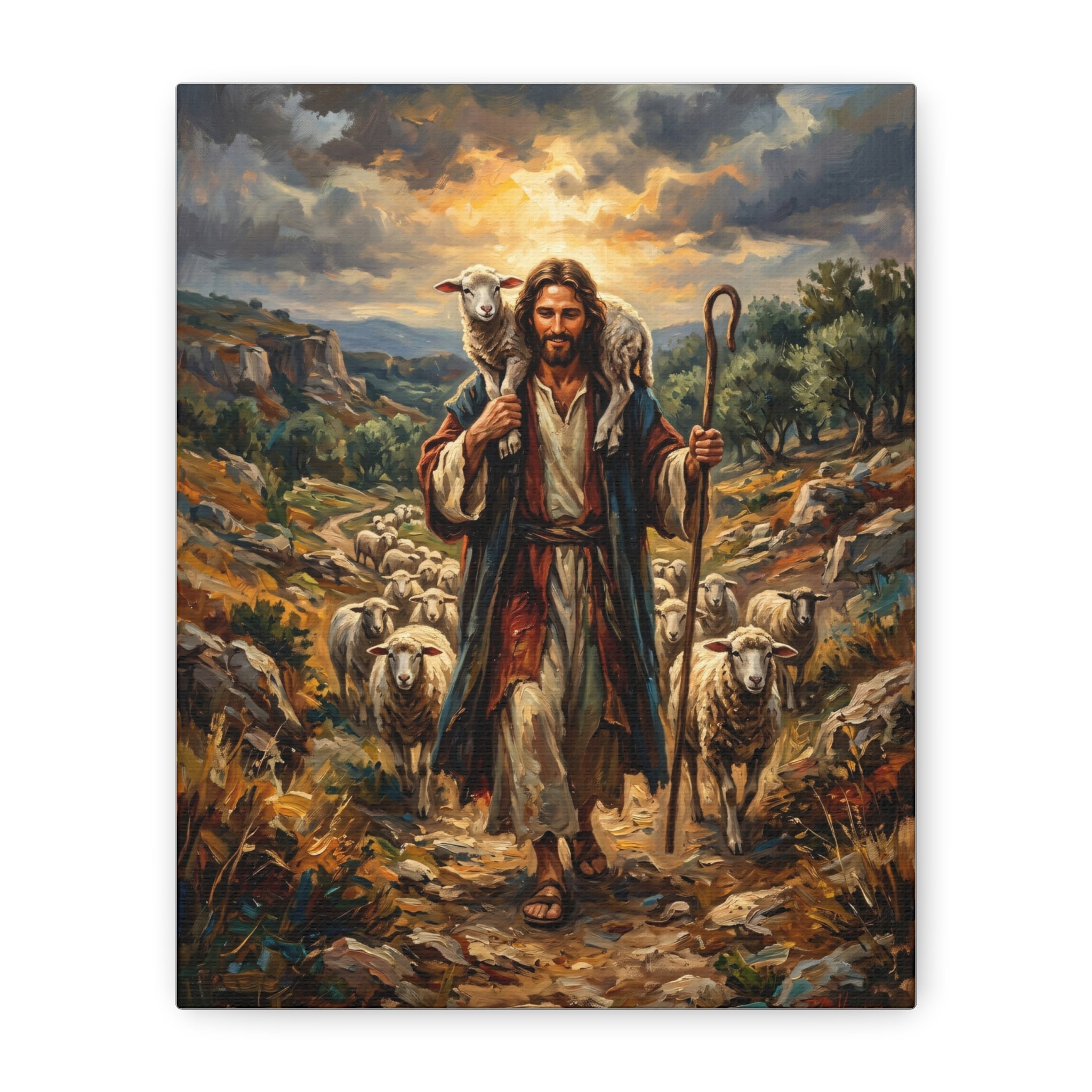 The Good Shepherd - Canvas Gallery Wraps