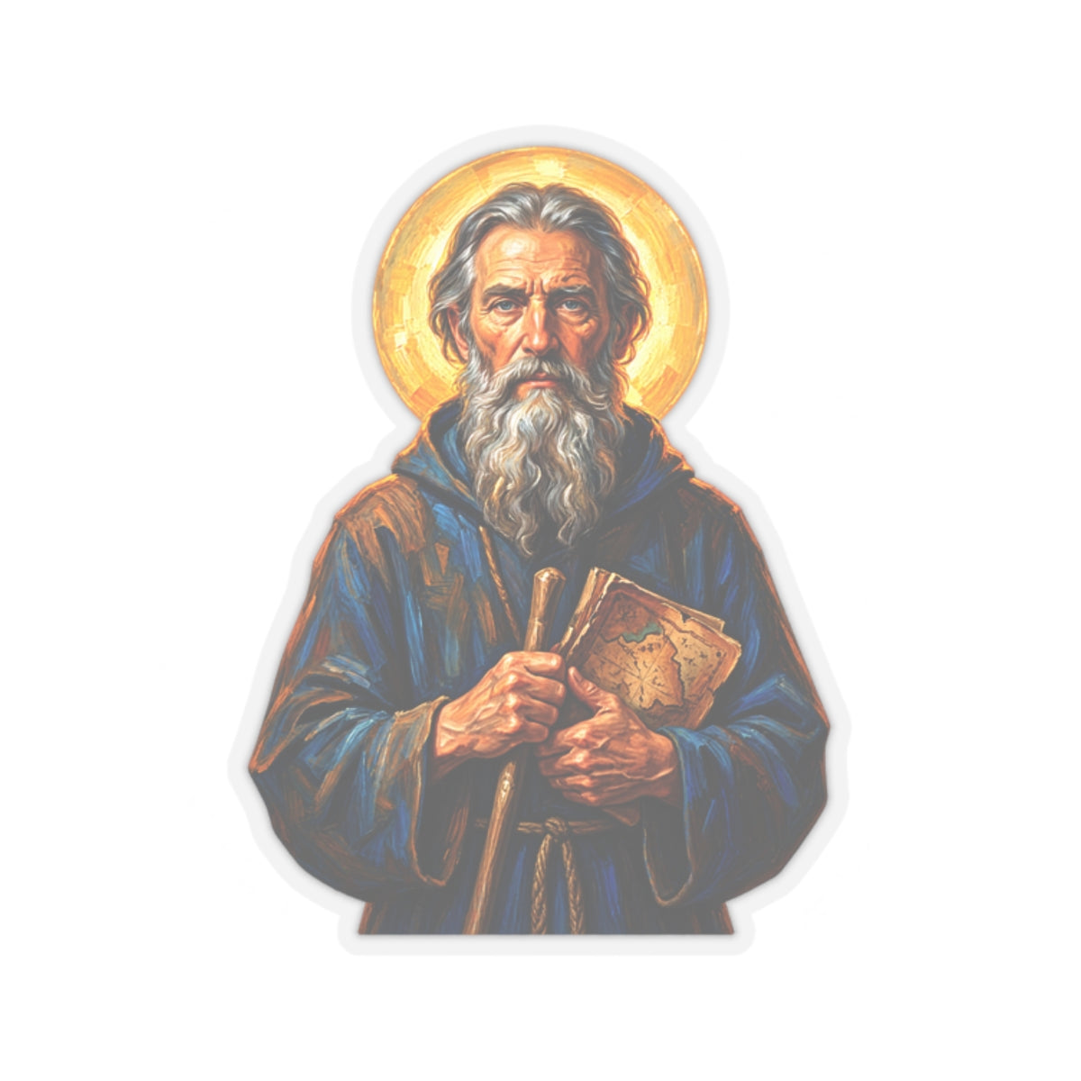 Saint Brendan The Navigator Sticker