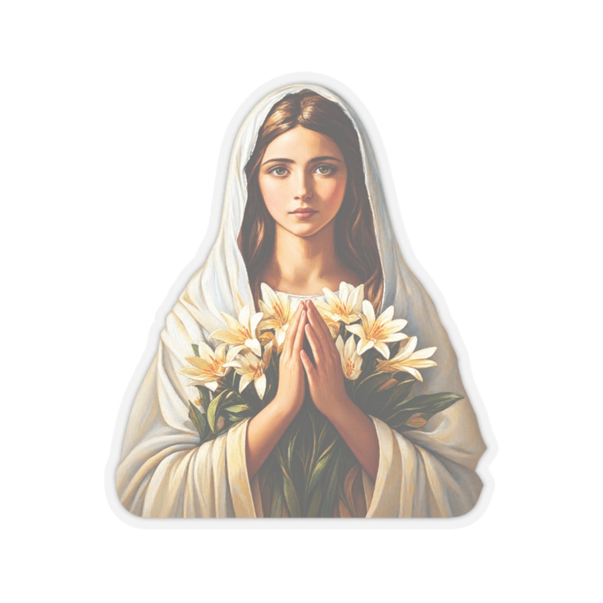 Saint Maria Goretti Sticker (Design 2)