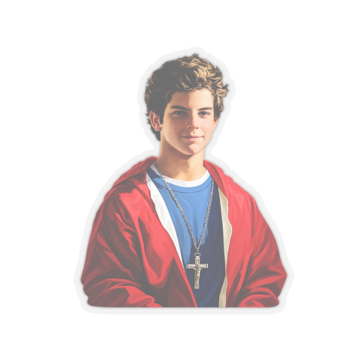 Saint Carlo Acutis Sticker (Design 6)